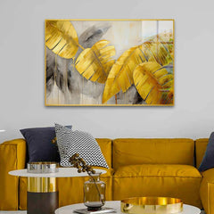 Canvas of Creativity: Golden Acrylic Wall Paintings to Elevate Your Home - All India Decor