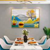 Beautiful Premium Nature Abstract Acrylic Wall Paintings & Arts - All India Decor