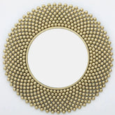 Handmade Gold Metal Framed Wall Mirror - All India Decor