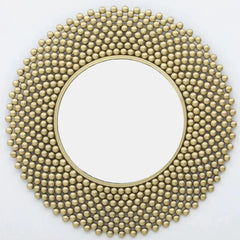Handmade Gold Metal Framed Wall Mirror - All India Decor