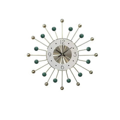 Modern Metal Multicolor Ball Wall Clock - All India Decor
