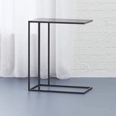 BLACK METAL C SIDE TABLE - All India Decor