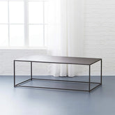 BLACK METAL COFFEE TABLE - All India Decor