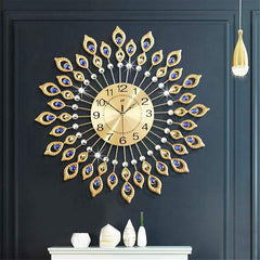 Peacock Design Wall Watch - All India Decor