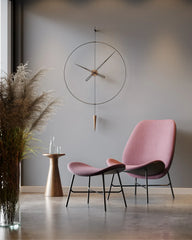 Pendulum Design Big Wall Clock for Living Room - All India Decor