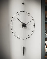 Pendulum Indicator Oversized Wall Clock - All India Decor