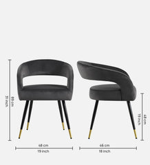 Black Bentlee Accent Chair - All India Decor