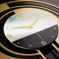 Symmentrical Big Metal Clock - All India Decor