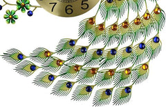 Vastu Peacock Wall Watch - All India Decor