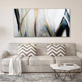 Modern Abstract Textured Premium Canvas Wall Painting - All India Decor