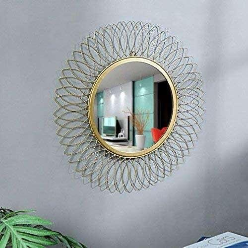Sunflower Metal Frame Mirror - All India Decor
