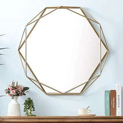 Hexagon Wall Mirror - All India Decor
