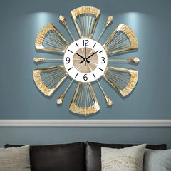 European Wrought Iron Wall Clock - All India Decor