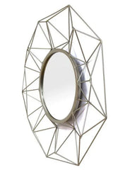 Silver Diamond Mirror - All India Decor