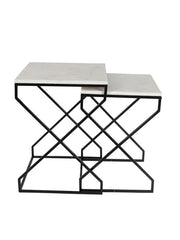 Side Tables Set of 2 - All India Decor