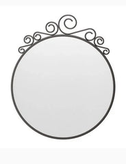 Iron Black Mirror - All India Decor
