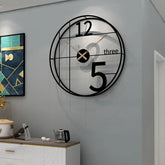 Simple Round Wall Clock - All India Decor