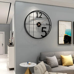 Simple Round Wall Clock - All India Decor