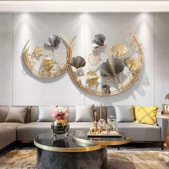 Half Moon Metal Wall Art - All India Decor