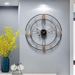 Dasharia Designer Metal Wall Clock - All India Decor