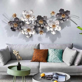 Black & White Metal Wall Art - All India Decor