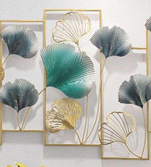 Floral Abstract Wall Art In Multicolour - All India Decor