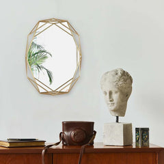 Geometric Dressing Wall Mirror - All India Decor