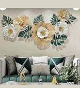 Iron Abstract Wall Art in Multicolor - All India Decor