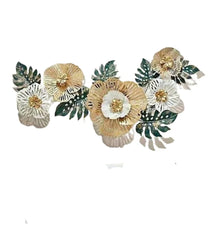 Iron Abstract Wall Art in Multicolor - All India Decor