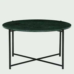Metal Coffee Table In Green Colour - All India Decor
