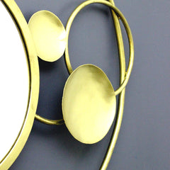 Abstract Circular Round Mirror Wall Decor - All India Decor