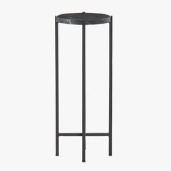 Round Marble Accent Table - All India Decor
