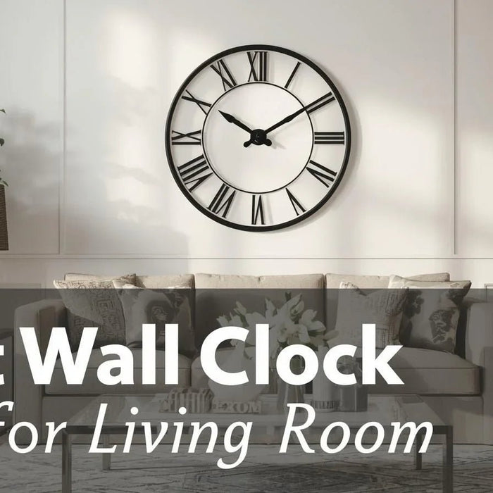 Best Wall Clock for Living Room - All India Decor
