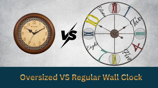 Large vs Small Wall Clock: Which one is the one you should have? - All India Decor