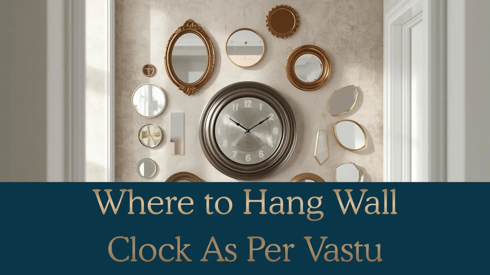 Where to Hang Wall Clock as per Vastu for Positive Energy, Development, and Prosperity - All India Decor
