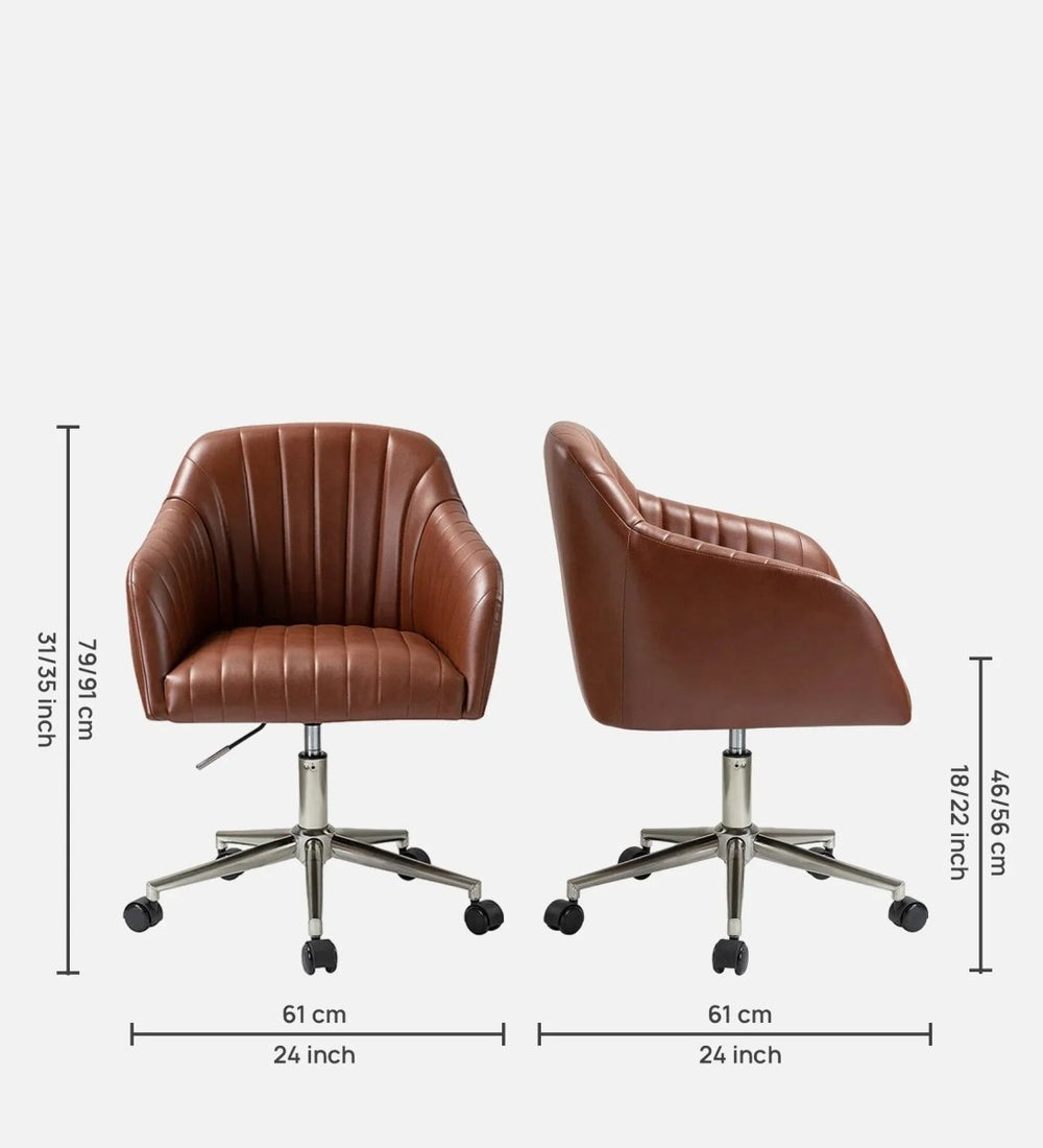 Brown Colm Task Chair - All India Decor