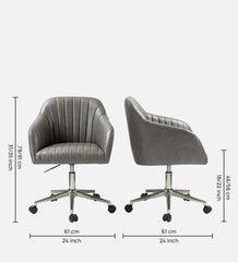 Grey Colm Task Chair - All India Decor