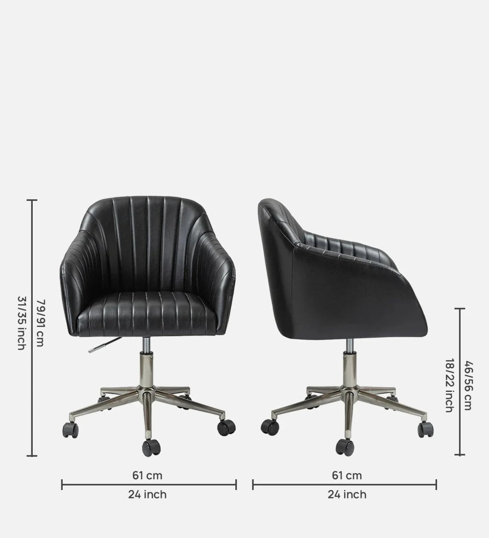 Black Colm Task Chair - All India Decor