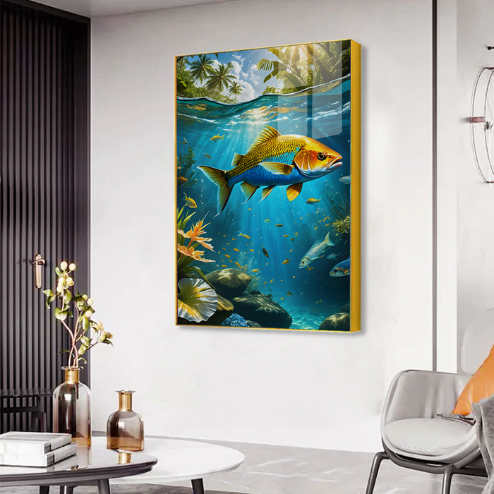 Stunning Fish Acrylic Wall Paintings & Arts