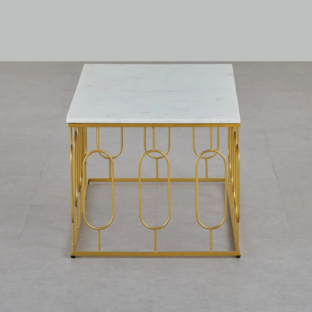 Marble Top Coffee Table - All India Decor