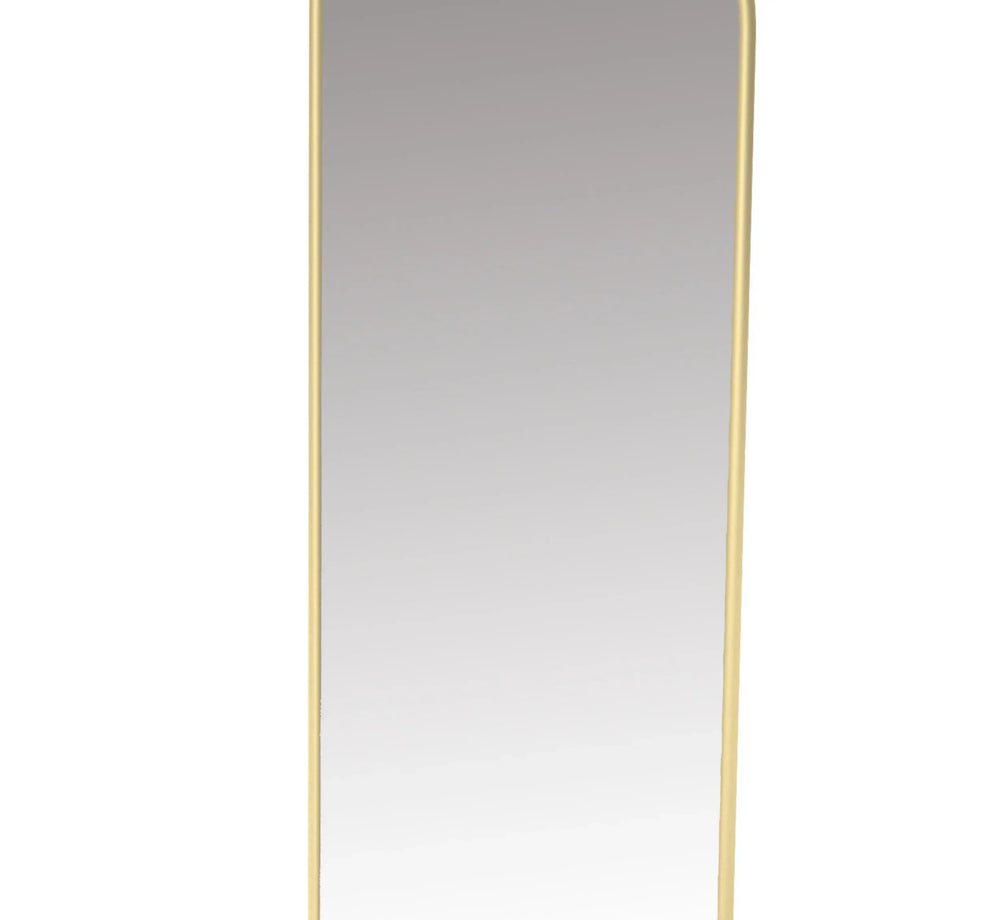 Arched Metal 6FT Mirror (Gold) - All India Decor