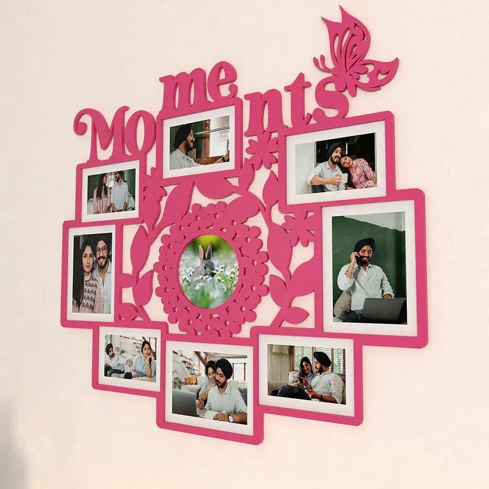 Moments Pink Hanging Photo Frame - All India Decor
