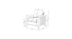 Green Rafeal Lounge Chair - All India Decor