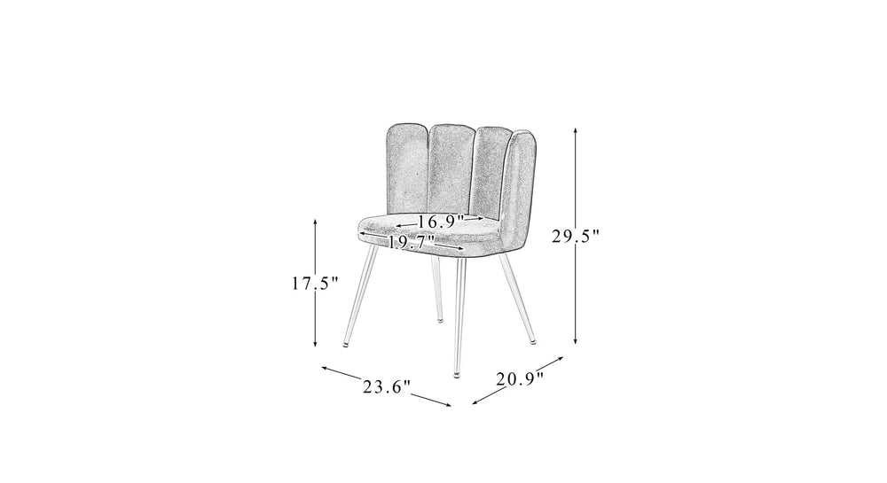 Green Marsillio Accent Chair - All India Decor