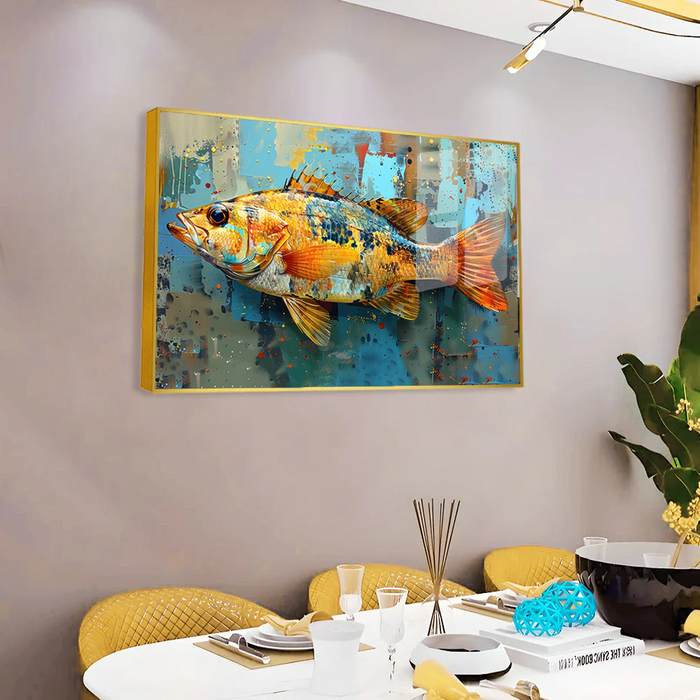 Calming Fish Acrylic Wall Paintings & Arts