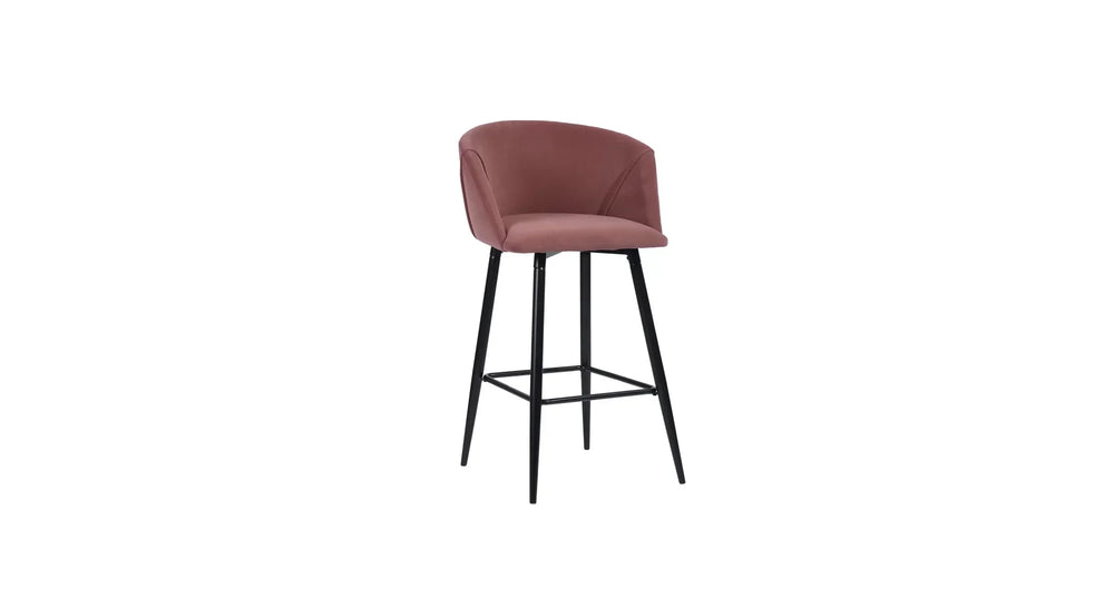 Pink Color Clea Counter Stool - All India Decor