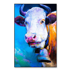 Contemporary Animal Pastel Framed Wall Art - All India Decor