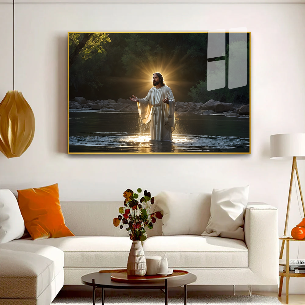 Majestic Presence Jesus Acrylic Wall Paintings & Art