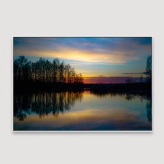 Magical twilight Framed Wall Art