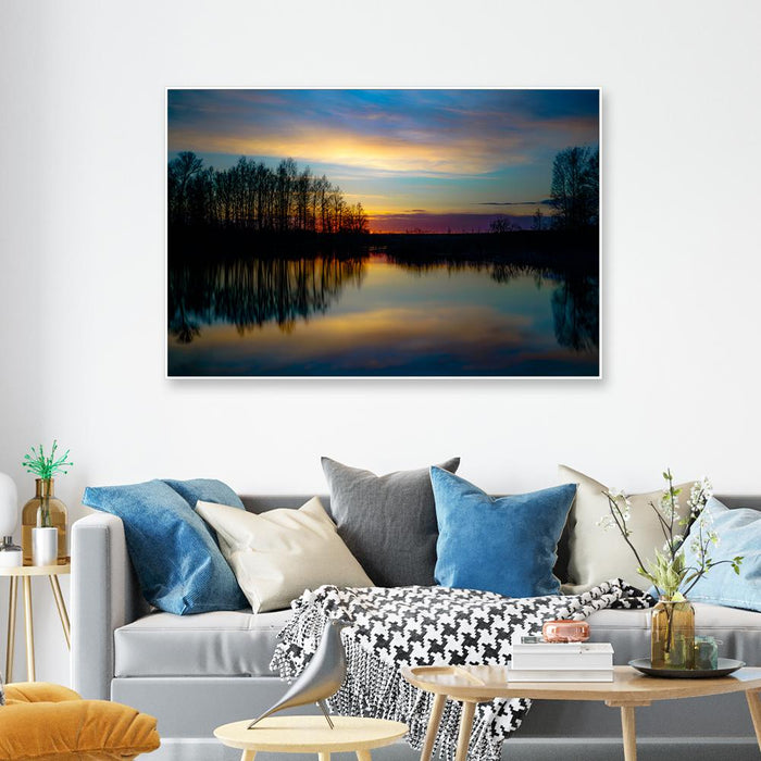 Magical twilight Framed Wall Art